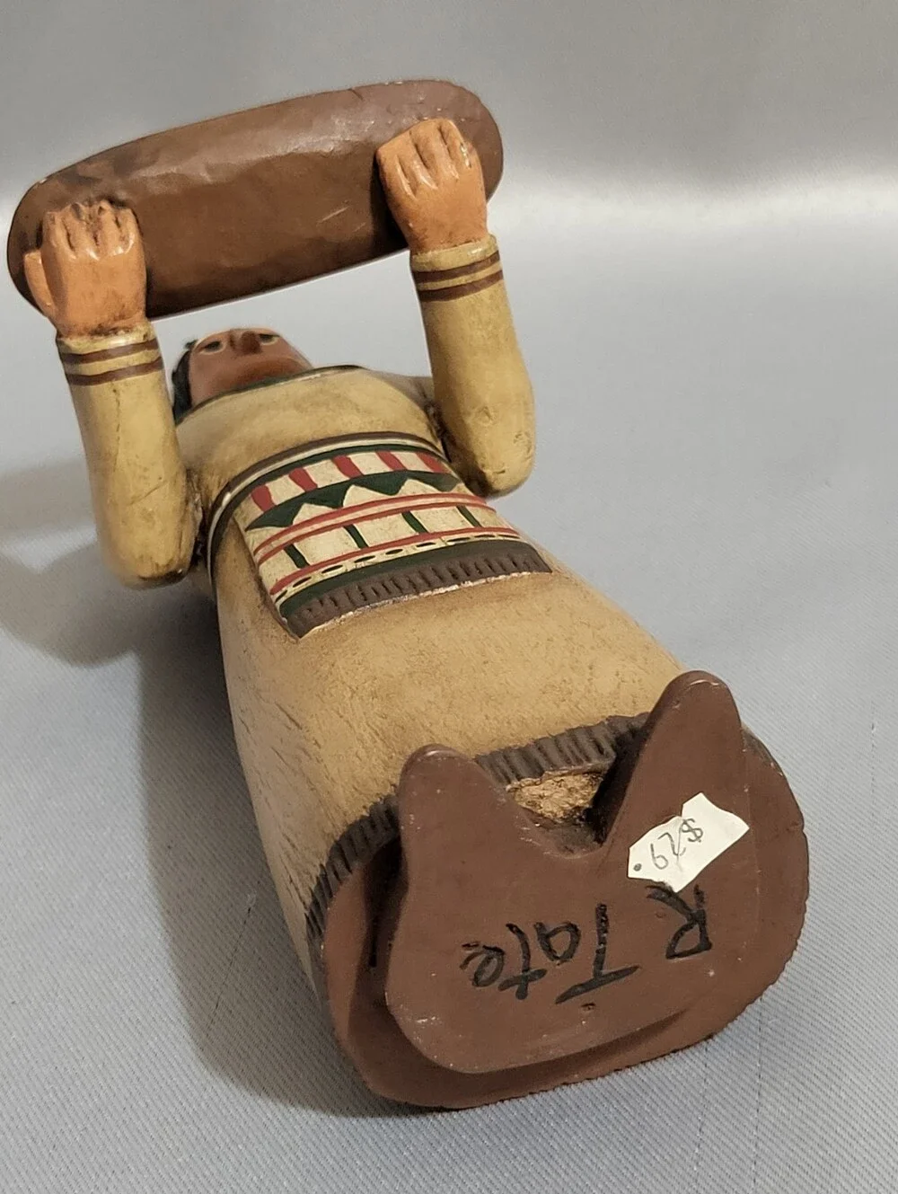 Randy Tate Native American Man Woman Pair Thanksgiving Harvest Decor Folk Art